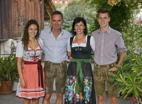 Birgit & Christoph mit Lea und Felix
